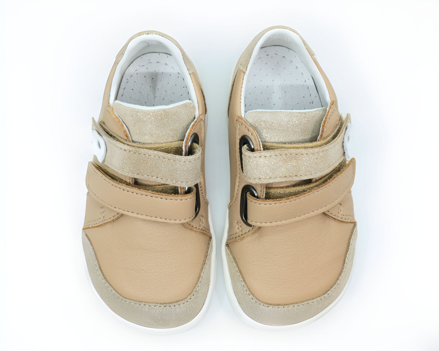 Baby Bare Febo Go Cappuccino Barefoot Trainers